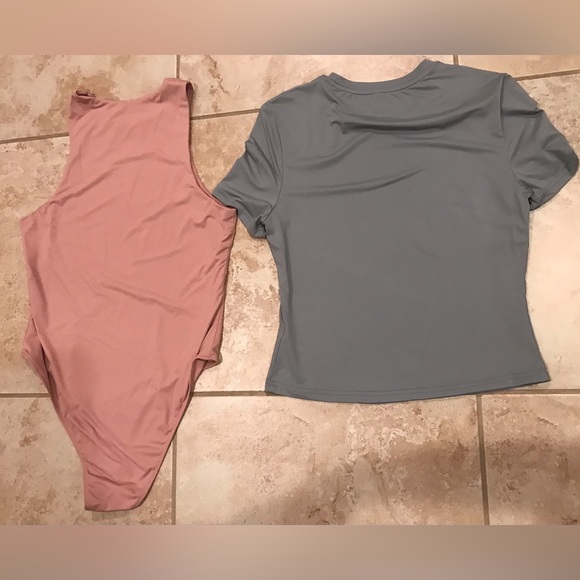 SKIMS & SHEIN Bundle - Women's Tops & Bodysuit - Size Large (Lot of 4 Pieces) - Picture 10 of 17